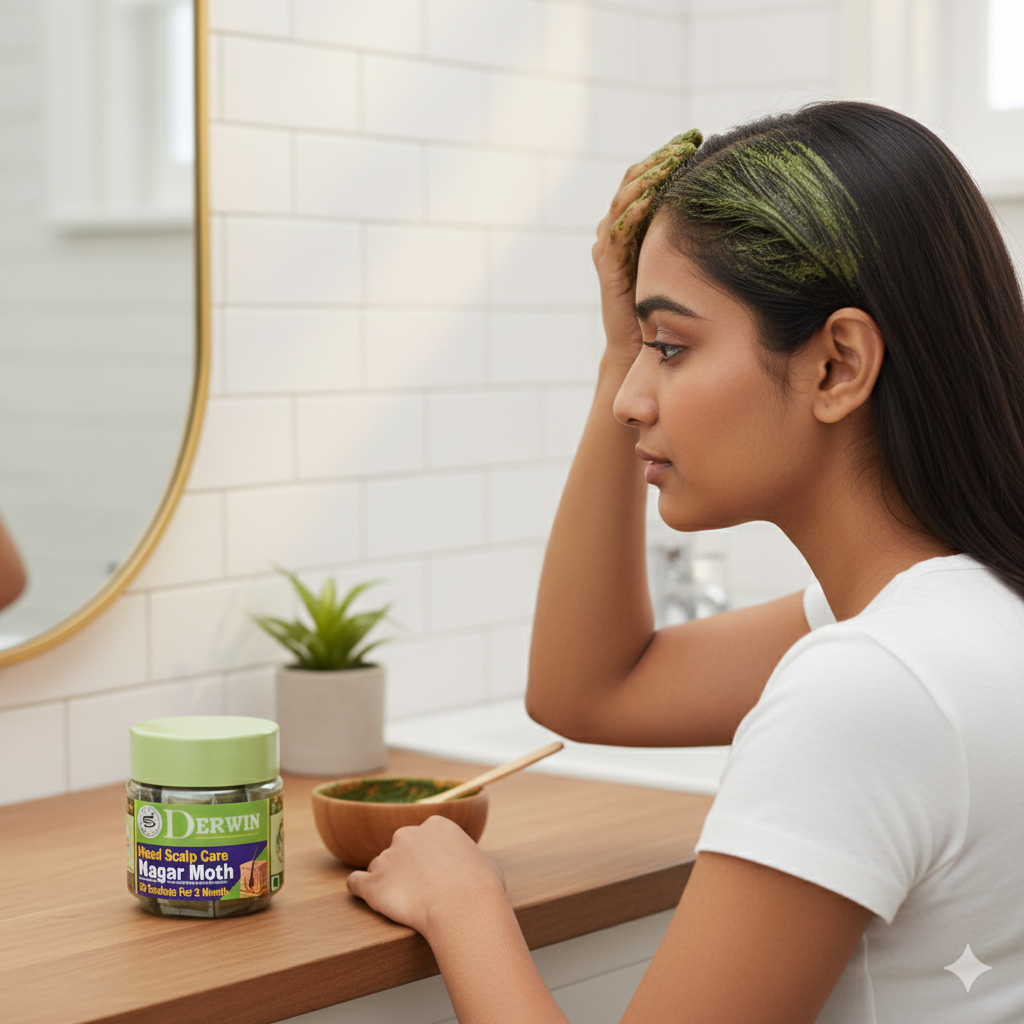 Derwin Nagar Moth - Scalp Care ( Apply )