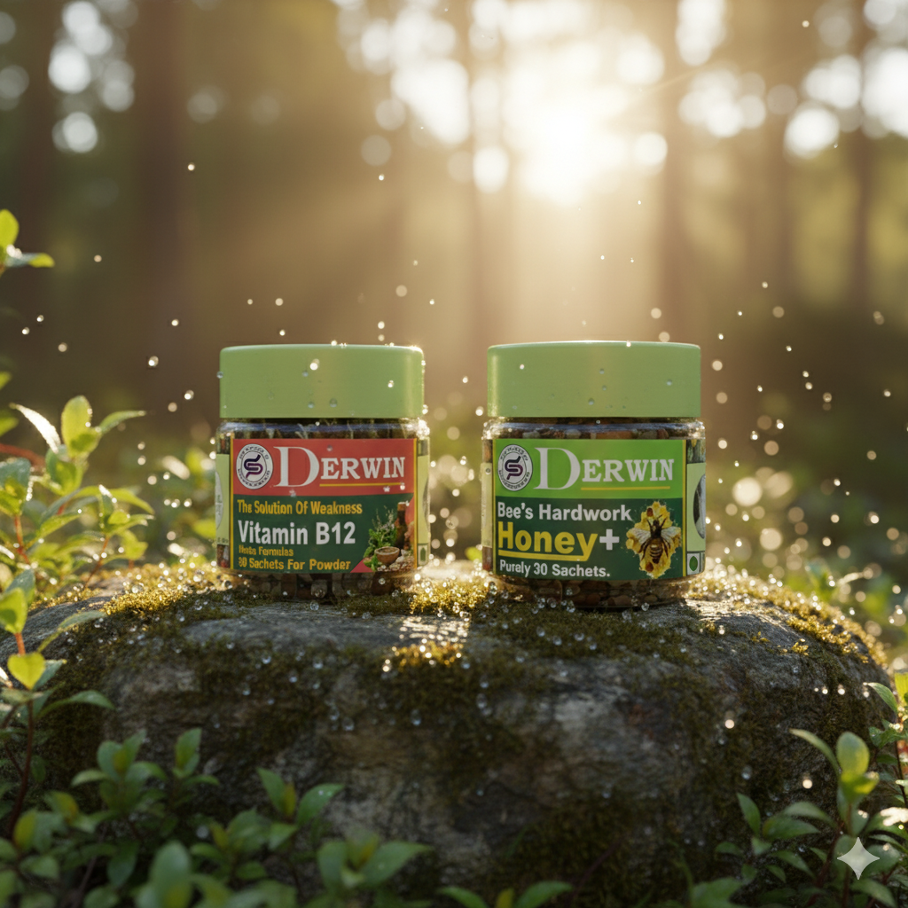 Derwin Vitamin B12 + Honey