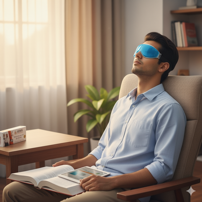 Derwin Eye Care Gel Mask - For Toppers Students.